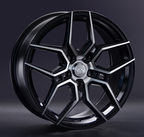 Диски LS wheels LS1266 8 х 18 5*112 Et: 40 Dia: 66.6 черный полностью полированный