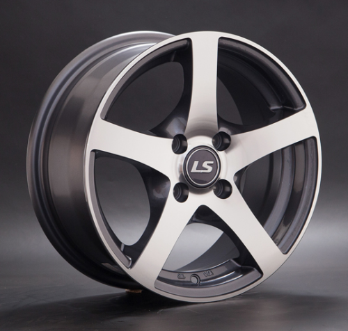Диски LS wheels LS357 6.5 х 15 5*100 Et: 38 Dia: 57.1 серый с полировкой