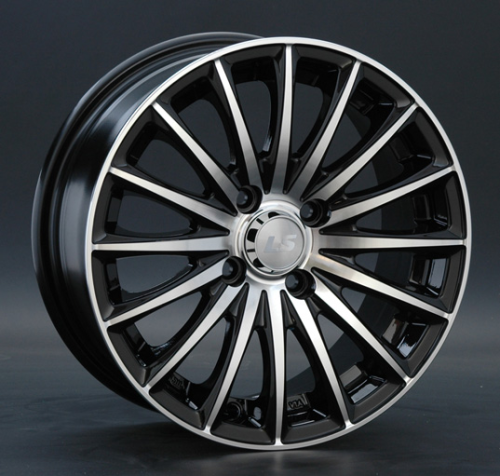 Диски LS wheels LS804 6.5 х 15 5*100 Et: 38 Dia: 57.1 черный полностью полированный