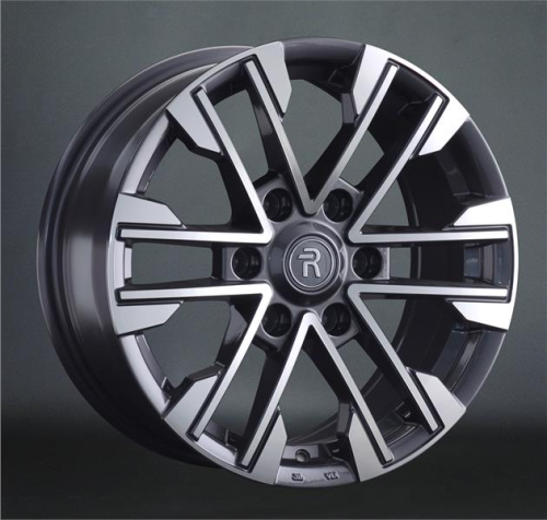 Диски Replay TY310 7.5 х 17 6*139,7 Et: 25 Dia: 106.1 серый с полировкой