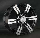 Диски LS wheels LS767 8 х 16 6*139,7 Et: 10 Dia: 106.1 черный полностью полированный