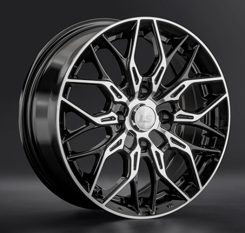 Диски LS wheels LS1355 8 х 18 5*108 Et: 45 Dia: 63.3 черный полностью полированный