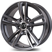 Диски Replica FR B055 8 х 18 5*120 Et: 35 Dia: 72.6 серый с полировкой