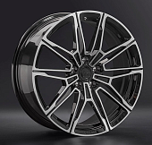 Диски LS Forged FG45 8 х 19 5*112 Et: 27 Dia: 66.6 черный полностью полированный