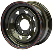 Диски Off-Road-Wheels Black mat 8 х 16 5*139,7 Et: -19 Dia: 110.1 черный матовый