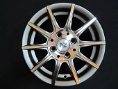 Диски NZ SH625 5.5 х 13 4*98 Et: 35 Dia: 58.6 серый с полировкой