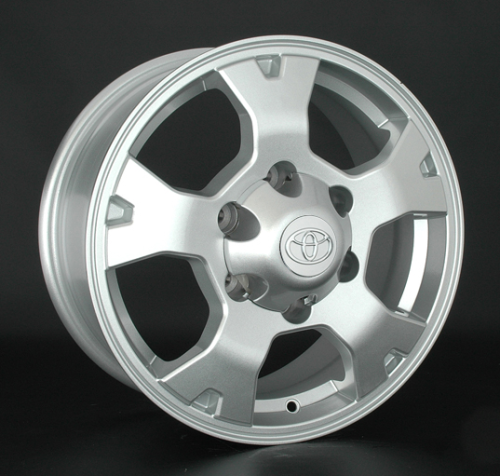 Диски Replica LA TY191 7.5 х 17 6*139,7 Et: 30 Dia: 106.1 классический серебристый цвет