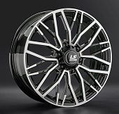 Диски LS Forged FG33 9 х 22 6*139,7 Et: 30 Dia: 100.1 черный полностью полированный