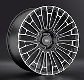 Диски LS Forged FG25 10 х 22 5*130 Et: 28 Dia: 71.6 черный с проточкой матовый