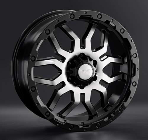 Диски LS wheels LS1285 7 х 16 5*139,7 Et: 35 Dia: 98 черный полностью полированный