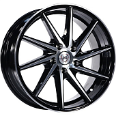 Диски X-RACE H-03(R) 7 х 15 4*100 Et: 30 Dia: 54.1 черный полностью полированный
