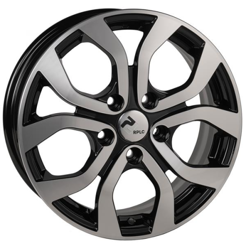 Диски RPLC SZ164 6.5 х 16 5*114,3 Et: 50 Dia: 60.1 черный с проточкой глянцевый