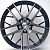 Диски RST R189FF 8 х 19 5*112 Et: 46 Dia: 66.6 черный с проточкой глянцевый