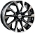 Диски RST R177 7 х 17 5*112 Et: 45 Dia: 57.1 черный с проточкой глянцевый