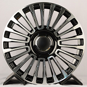 Диски RST R112 9 х 20 5*108 Et: 38.5 Dia: 63.4 черный с проточкой глянцевый