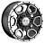 Диски LS wheels LS1345 9 х 17 5*150 Et: 25 Dia: 110.1 черный с проточкой матовый