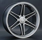 Диски LS wheels 184 9 х 20 6*139,7 Et: 25 Dia: 106.1 черный с проточкой матовый