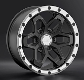 Диски LS wheels LS1350 9 х 18 6*139,7 Et: 15 Dia: 106.1 черный с проточкой матовый