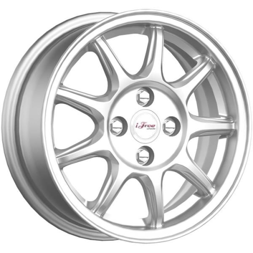 Диски iFree Эвил 5.5 х 14 4*98 Et: 35 Dia: 58.6 классический серебристый цвет