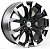 Диски RST R118 7.5 х 18 6*139,7 Et: 42 Dia: 100.1 черный с проточкой глянцевый