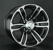 Диски LS wheels LS 766 8 х 16 6*139,7 Et: 10 Dia: 107.6 черный полностью полированный