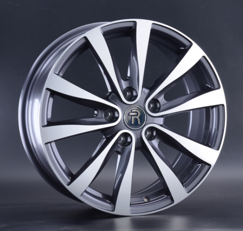 Диски Replay NS221 7 х 17 5*114,3 Et: 45 Dia: 66.1 серый с полировкой