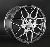 Диски LS wheels LS 785 7.5 х 17 5*108 Et: 50 Dia: 63.3 серый с полировкой