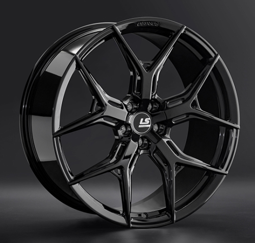 Диски LS Forged FG14 9 х 22 5*120 Et: 35 Dia: 72.6 черный матовый